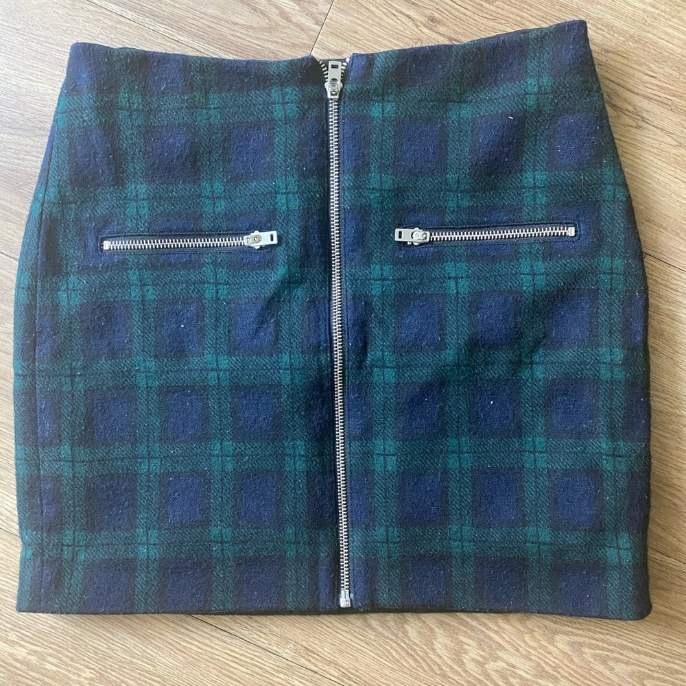 Madewelll schoolgirl skirt, size 0